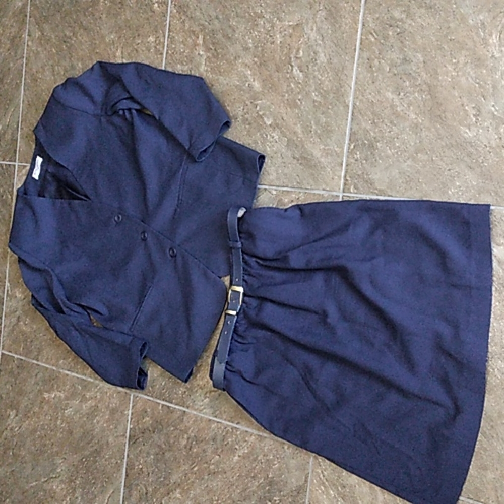 Vintage 3 piece Alfred Dunner Office Suit Skirt and Blazer Set